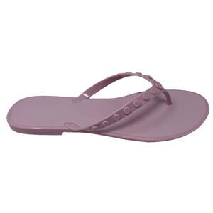 Tory Burch studded Jelly Petunia 8 flip-Flops, Slides